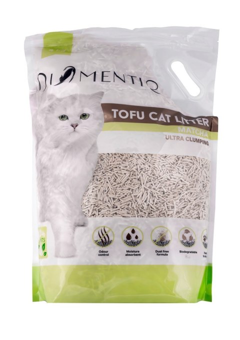 DIAMENTIQ Żwirek Tofu zbrylający 4 kg MATCHA