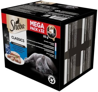 Sheba Tacka Pasz BiaRyb/Dor/Łos/Tuń 32x85g