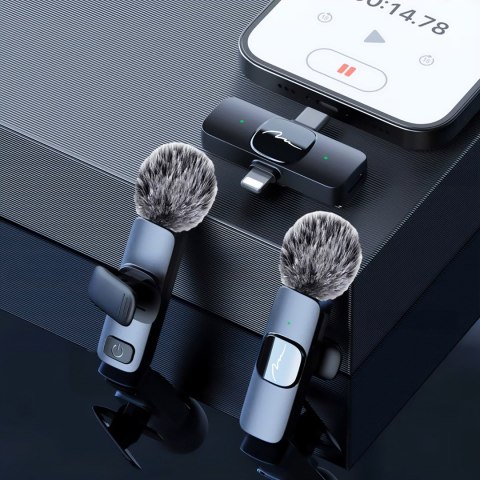 MEDIA-TECH ZESTAW MIKROFONÓW KRAWATOWYCH MICRO-MIC DUO MT416