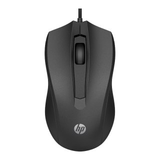 Mysz przewodowa HP 105 BLK optyczna czarna