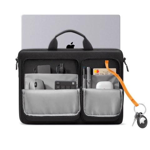 Torba na laptopa 17'' i akcesoria 44x31x7cm - czarna