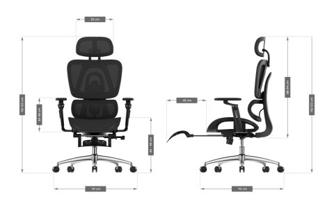 Fotel obrotowy Expert 4.6 Black
