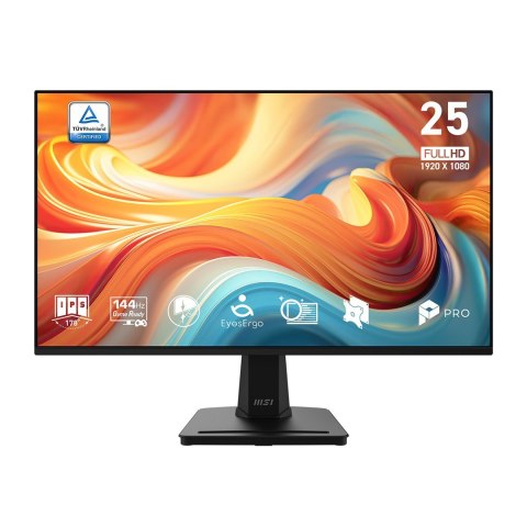MSI Monitor 24.5" PRO MP251 E14L FHD 144Hz