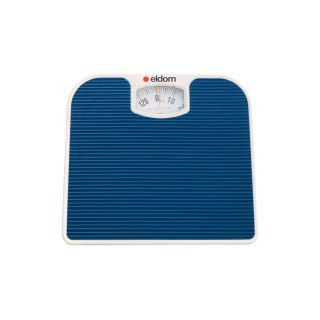 ELDOM MECHANICZNA WAGA ŁAZIENKOWA BR2016N NIEBIESKA DO 130 KG