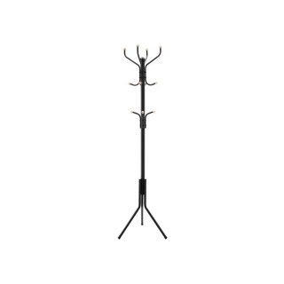 Wieszak stojący metalowy SONGMICS 182 cm czarny