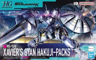 HGGQ 1/144 XAVIER'S GYAN HAKUJI-PACKS