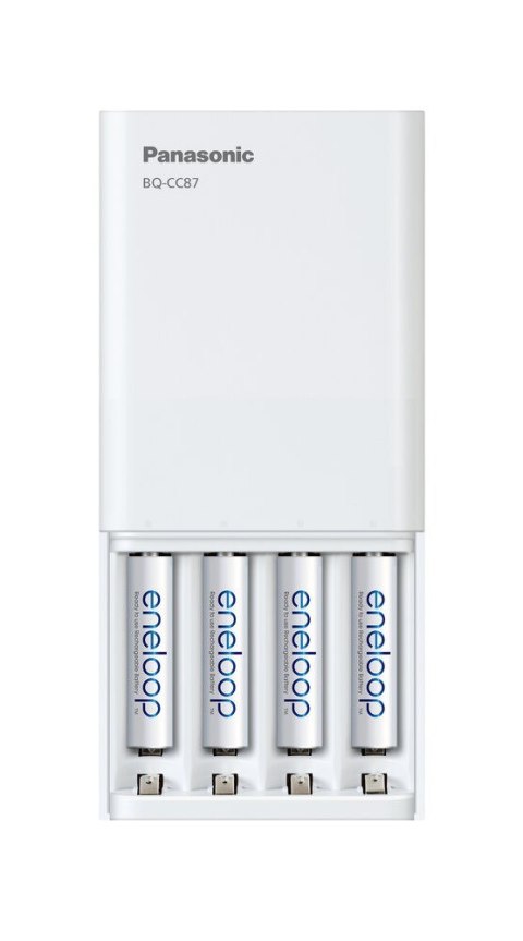ŁADOWARKA PANASONIC SMARTPLUS USB + 4 x AA ENELOOP 2000 mAh