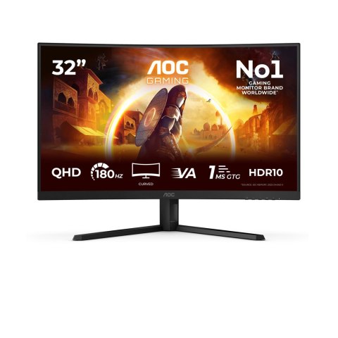 MONITOR AOC LED 31,5" CQ32G4VE Fast VA QHD 180Hz