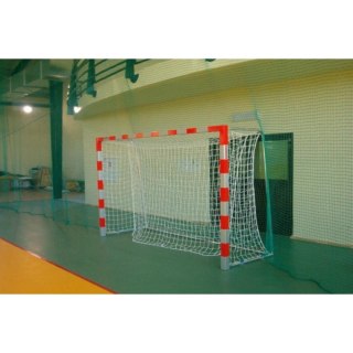 SIATKA DO PIŁKI RĘCZNEJ /PE 3/ 3x2x0,8x1M 2 SZT. BIAŁO CZERWONA NETEX