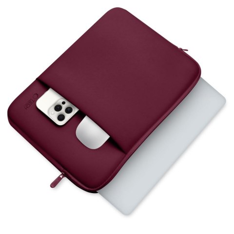 Torba pokrowiec Neopren na laptopa 15-16'' - bordowa