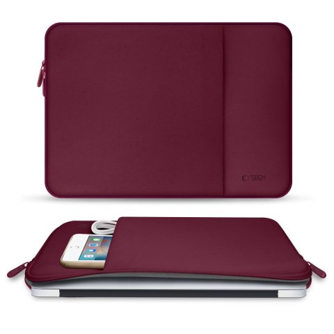 Torba pokrowiec Neopren na laptopa 15-16'' - bordowa