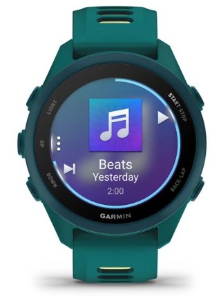 Zegarek Garmin Forerunner 170 42,6mm Music Teal Green Citron
