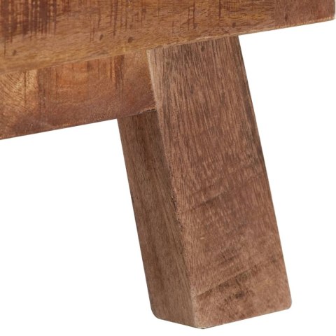 Szafka pod telewizor, 110x30x40 cm, surowe drewno mango