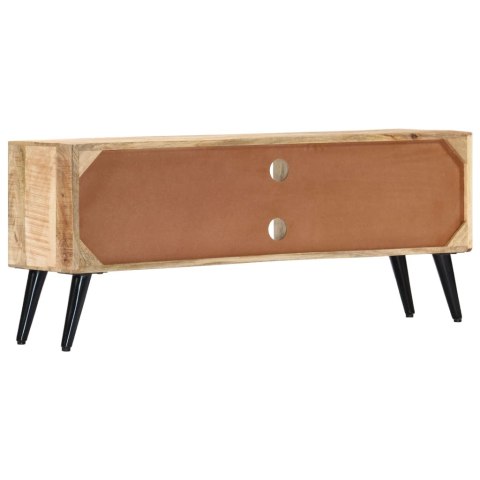Szafka pod TV, 115 x 30 x 47 cm, lite drewno mango