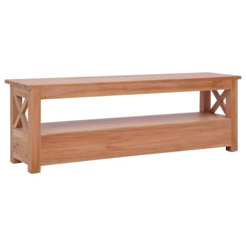 Szafka pod TV, 115x30x40 cm, lite drewno mahoniowe