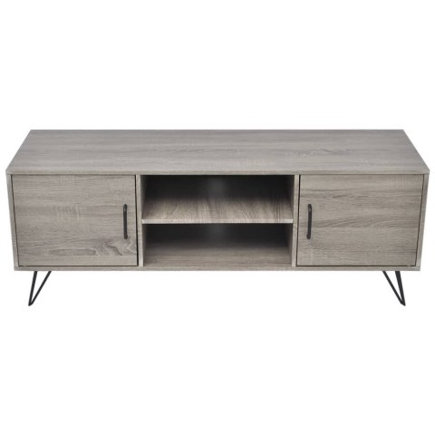 Szafka pod TV 120x40x45 cm szara