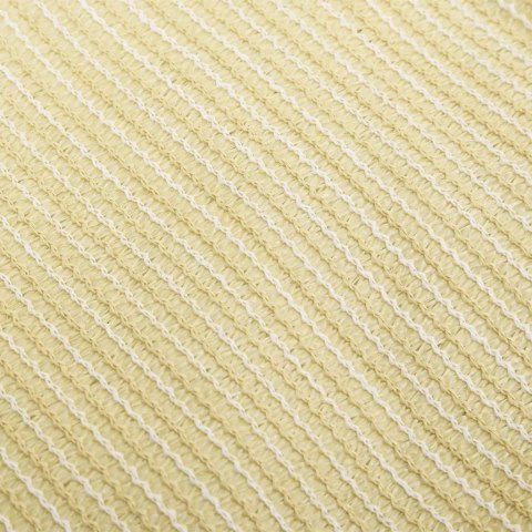 Żagiel przeciwsłoneczny, 160 g/m², beżowy, 3/4x2 m, HDPE