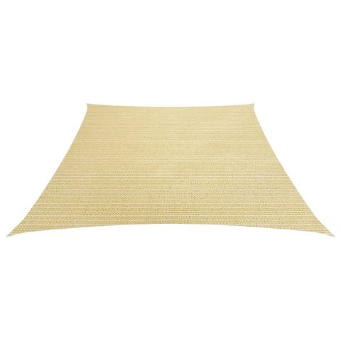 Żagiel przeciwsłoneczny, 160 g/m², beżowy, 3/4x2 m, HDPE