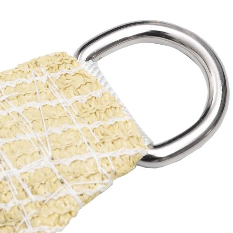 Żagiel przeciwsłoneczny, 160 g/m², beżowy, 3/4x2 m, HDPE