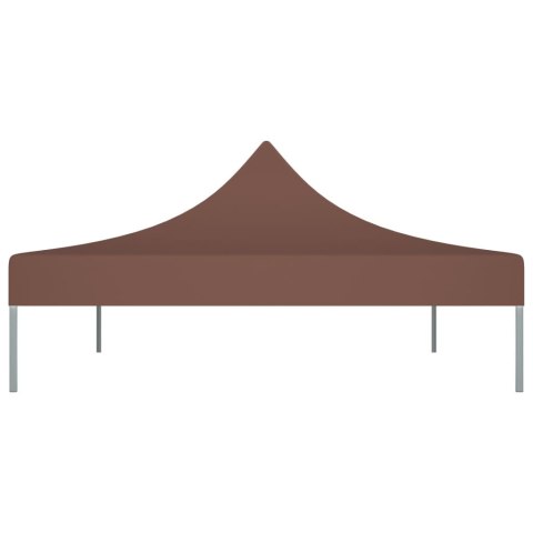 Dach do namiotu imprezowego, 4 x 3 m, brązowy, 270 g/m²