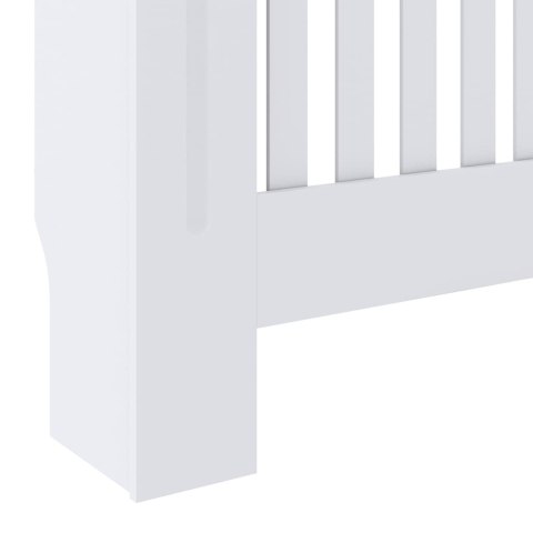 Osłona na kaloryfer, MDF, biała, 78 cm