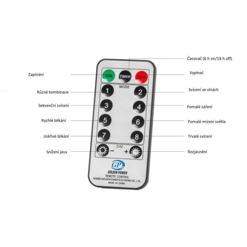 Świąteczna kurtyna świetlna - 3x6m, 600 LED, kolorowa