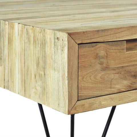 Szafka pod telewizor, 120 x 35 x 35 cm, lite drewno tekowe