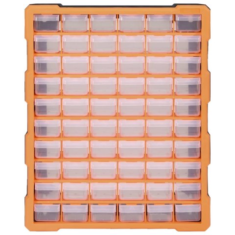 Organizer z 60 szufladkami, 38x16x47,5 cm