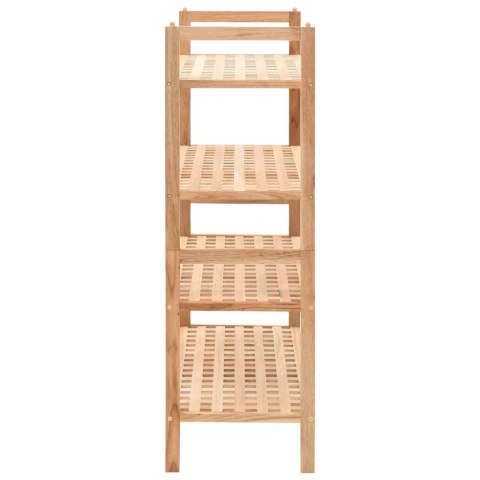 Półka na buty z drewna orzecha włoskiego, 69 x 26 x 81 cm