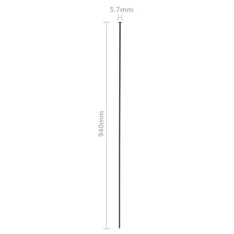 Ogrodzenie do stawu, 77,5 x 64 cm, zielone