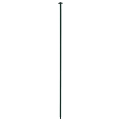 Ogrodzenie do stawu, łukowe, 77,3 x 26 cm, zielone