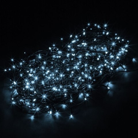 Świąteczne oświetlenie 20 m, 200 diod LED, zimna biel