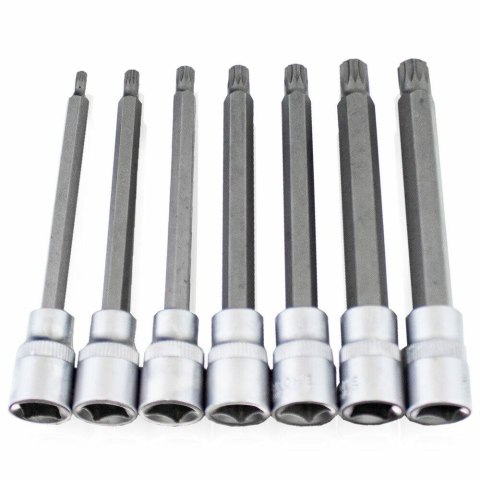ZESTAW NASADEK SZEŚCIOKĄTNYCH BITUXX 3/8" H3-H10 M4-M10 T25-T60
