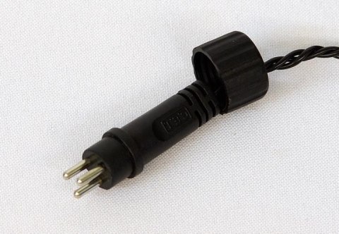 Diled kabel oświetleniowy - 60 LED ciepły biały + zasilanie