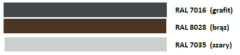 Nz90°PRIAMY narożnik zewnętrzny do profila PRIAMY/FLEXI grafit RAL7016
