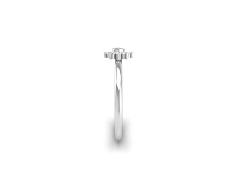 Złoty pierścionek PBD5224 - Diament