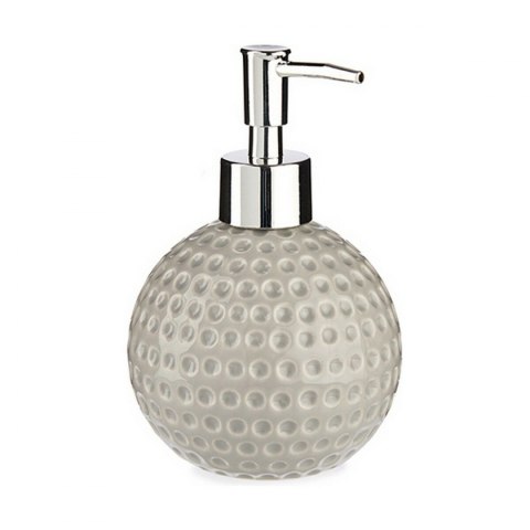 Dozownik mydła Berilo Golf Szary Metal Ceramika 300 ml (12 Sztuk)