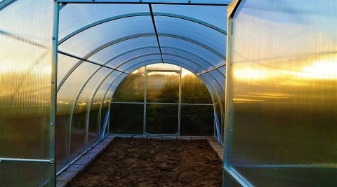 Szklarnia Maja 48m2 (3x16 m) poliwęglan 4 mm