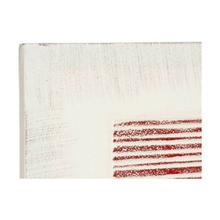 Płótno Gift Decor Biały Różowy Paski Z reliefem 110 x 60 x 2,5 cm (2 Sztuk)