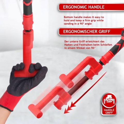 TIMBERTECH Szlifierka do płyt gipsowo-kartonowych, 710 W