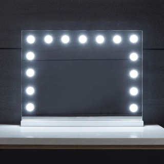 Aquamarin Lustro łazienkowe LED Hollywood 58 x 43 cm