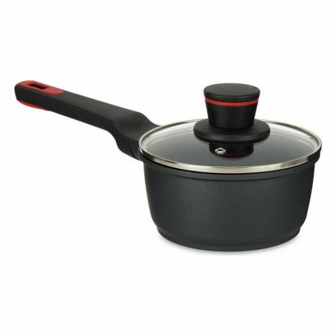 Garnek z Pokrywką Kinvara Czarny Metal Aluminium Bakelit Aluminium odlewane Ø 16 cm 17,1 x 14 x 35,2 cm (6 Sztuk)