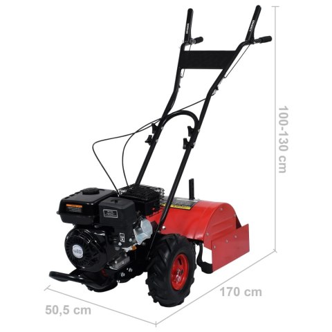Kultywator spalinowy, 6,5 HP, 196 cm3