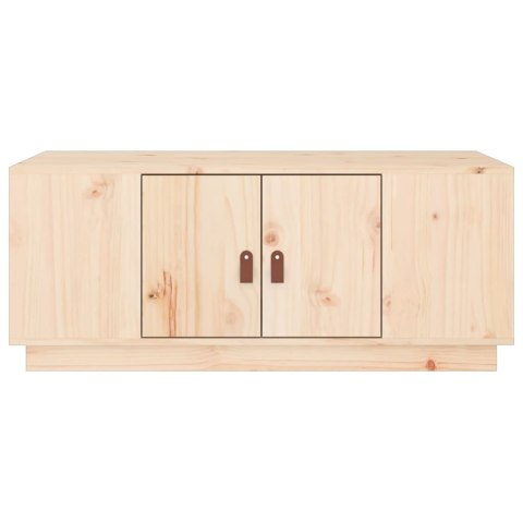 Stolik kawowy, 100x50x41 cm, lite drewno sosnowe