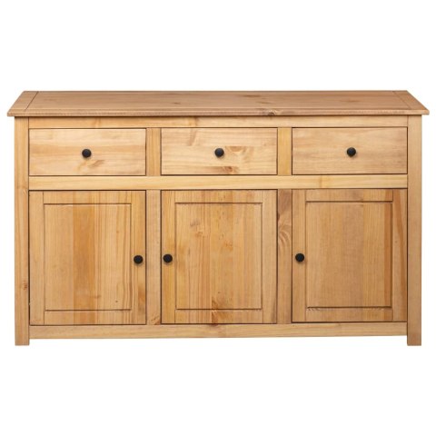 Szafka, 135x40x80 cm, lite drewno sosnowe, seria Panama