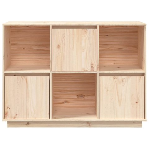Szafka, 110,5x35x80 cm, lite drewno sosnowe