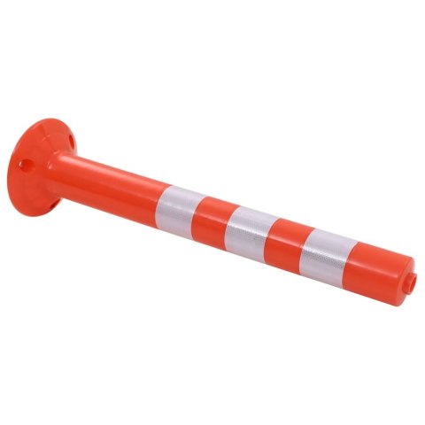 Słupki drogowe z plastiku, 5 szt., 75 cm