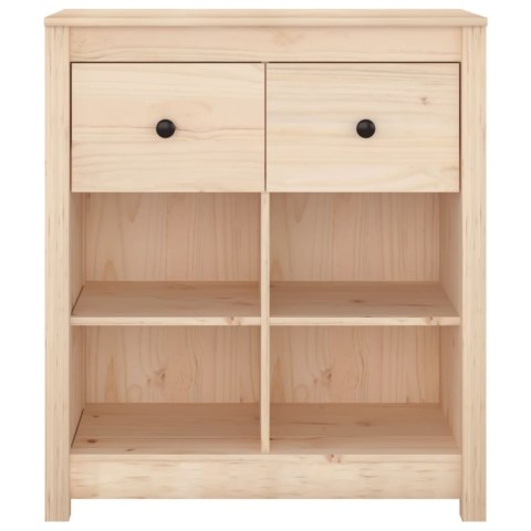 Szafka, 70x35x80 cm, lite drewno sosnowe