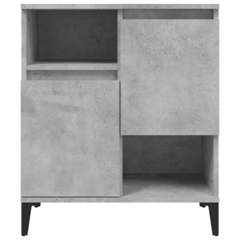 Komoda, szarość betonu, 60x35x70 cm, materiał drewnopochodny