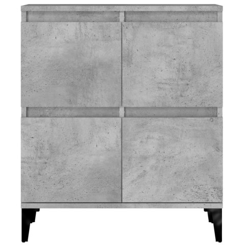 Komoda, szarość betonu, 60x35x70 cm, materiał drewnopochodny